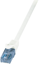 Патч-корд LogiLink Cat.6A 10GE Home U/UTP EconLine Білий 0.25м (CP3011U)