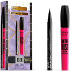Zestaw Nyx Eye Must Have Limited Edition eyeliner Epic Ink 1 ml + tusz do rzęs On The Rise Volume Mascara czarny 10 ml (3600551107172) - obraz 1