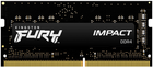 Оперативна пам'ять Kingston Fury SODIMM DDR4-2933 8192 MB PC4-23500 Impact Black (KF429S17IB/8) - зображення 1