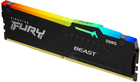Pamięć RAM Kingston FURY DDR5-4800 32768MB PC5-38400 Beast RGB Black (KF548C38BBA-32) - obraz 1