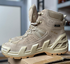 Тактичні чоловічі берці AK демісезонні військові берці Tactic армійські черевики Waterproof Койот 46 розмір - зображення 6