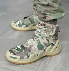 Тактичні чоловічі берці AK демісезонні військові берці Tactic армійські черевики Waterproof Мультикам 43 розмір - зображення 3