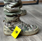 Тактичні чоловічі берці AK демісезонні військові берці Tactic армійські черевики Waterproof Мультикам 44 розмір - зображення 6