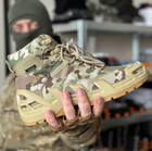 Тактичні чоловічі берці AK демісезонні військові берці Tactic армійські черевики Waterproof Мультикам 44 розмір - зображення 9