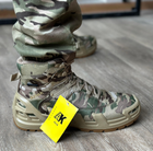 Тактичні чоловічі берці AK демісезонні військові берці Tactic армійські черевики Waterproof Мультикам 46 розмір - зображення 8