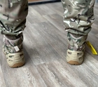 Тактичні чоловічі берці AK демісезонні військові берці Tactic армійські черевики Waterproof Мультикам 46 розмір - зображення 9