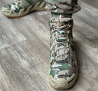 Тактичні чоловічі берці AK демісезонні військові берці Tactic армійські черевики Waterproof Мультикам 42 розмір - зображення 4