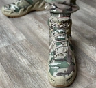 Тактичні чоловічі берці AK демісезонні військові берці Tactic армійські черевики Waterproof Мультикам 42 розмір - зображення 4
