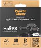 Szkło hartowane PanzerGlass Hoops Camera Lens Protector do Apple iPhone 14 Pro / 14 Pro Max Black (5711724011412) - obraz 4