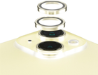 Szkło hartowane PanzerGlass Hoops Camera Lens Protector do Apple iPhone 15 / 15 Plus Yellow (5711724011931) - obraz 2