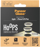 Szkło hartowane PanzerGlass Hoops Camera Lens Protector do Apple iPhone 15 / 15 Plus Yellow (5711724011931) - obraz 4