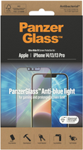 Захисне скло PanzerGlass Anti-blue light Screen Protector для Apple iPhone 14 / 13 / 13 Pro Ultra-Wide Fit (5711724027796) - зображення 3