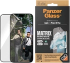 Szkło hartowane PanzerGlass Matrix Screen Protector with D3O do Apple iPhone 15 Plus Ultra-Wide Fit w. AlignerKit (5711724028199) - obraz 2