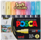 Zestaw markerów Posca PC 1M Soft Extra Fine 8 szt (4902778249239) - obraz 1