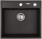 Кухонна мийка Pyramis Camea Mini 40x40 1B Чорна (070 013 501) - зображення 1