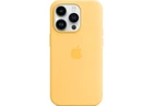 Чехол противоударный силиконовый OEMG Guard Shockproof Silicone Case with MagSafe для Apple iPhone 14 Pro (6.1") Sunglow (MPTM3ZE/A)