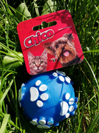 Zabawka dla psa Chico Piłka winylowa 8 cm (5901947638644) - obraz 2
