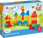 Конструктор PolyM Архитектор 30 деталей (6943478021488)