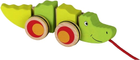 Zabawka na kółkach Goki Pull-along animal Crocodile (4013594549035) - obraz 1