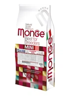Сухий корм Monge Mini Adult Lamb/Rice/РОТ зі смаком ягняти
