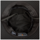 Панама тактическая 5.11 Tactical Boonie Hat Black M/L (89422-019) - изображение 3