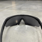 Тактические очки Swiss Eye Blackhawk с комплектом линз и чехлом черные (244643) - изображение 2