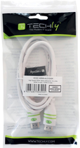 Кабель TECHly HDMI 1.4 Ethernet M/M 2 м Білий (8057685306912) - зображення 4