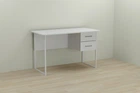 Компьютерный стол Ferrum-decor Дакота 75x120x60 белый ДСП Белое 16мм