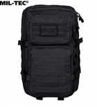 Великий чорний рюкзак Mil-Tec Assault 36 л - зображення 2