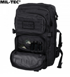 Великий чорний рюкзак Mil-Tec Assault 36 л - зображення 5