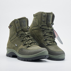 Ботинки тактические демисезонные кожаные PAV Style Lab HARLAN 505 р.47 31,2см хаки (12227754879947) - изображение 4