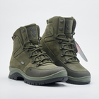 Ботинки тактические демисезонные кожаные PAV Style Lab HARLAN 505 р.43 28,5см хаки (12227754879943) - изображение 4