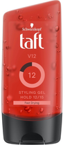 Żel do włosów Taft V12 modelujący 150 ml (3838824258553) - obraz 1