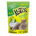 Силикагелевый наповнювач для котячого туалету Kotix (Котикс) з ароматом яблука 3.8 л