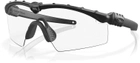 Окуляри балістичні Oakley "SI Ballistic M Frame 3.0 Matte Black, Clear/Grey" (OO9146-03 /700285556055) - зображення 2