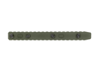 Планка Пикатинни КРУК CRC 9011 ODGreen на 18 слотов с креплением M-Lok - изображение 3