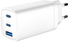 Сетевое зарядное устройство Gembird 65 W White (TA-UC-PDQC65-01-W)
