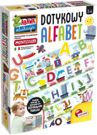 Zestaw edukacyjny Lisciani Montessori Dotykowy alfabet (8008324086979) - obraz 1