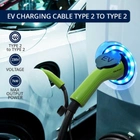 Кабель для зарядки електромобіля Qoltec EV Cable Type 2 for car charging 230В 7кВт 32А 5 м - зображення 4