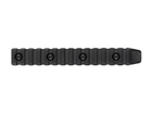 Рейка Пікатінні КРУК CRC 9009 Чорний АНОД на 14 слотів із кріпленням M-Lok - зображення 2