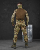 Тактический костюм с усиленными коленями весна/лето штаны+убакс M мультикам (85603) - изображение 3