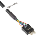 Adapter Akyga USB 2.0 9-pin / USB 3.0 19-pin 0.2 m (AK-CA-75) - obraz 3