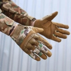 Тактические перчатки Полнопалые M-Pact 3 защитные Mechanix MX-FIT L Multicam - изображение 1