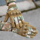 Тактические перчатки Полнопалые M-Pact 3 защитные Mechanix MX-FIT L Multicam - изображение 4