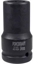 Головка ударная глубокая Forcekraft 1'' 6-гранная 24 мм (FK-48510024)