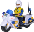 Поліцейський мотоцикл із фігуркою Simba Пожежний Сем (4006592062736) - зображення 3