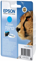 Картридж Epson T0712 Cyan (C13T07124012) - зображення 1