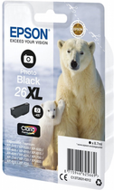 Tusz Epson 26XL Photo Black (C13T26314012) - obraz 2