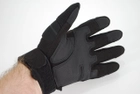 Тактичні рукавички з пальцями 9089_M_Black - зображення 6