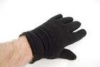 Перчатки мужские тёплые спортивные тактические флисовые на меху 9083_XL_Black_Sensor - изображение 2